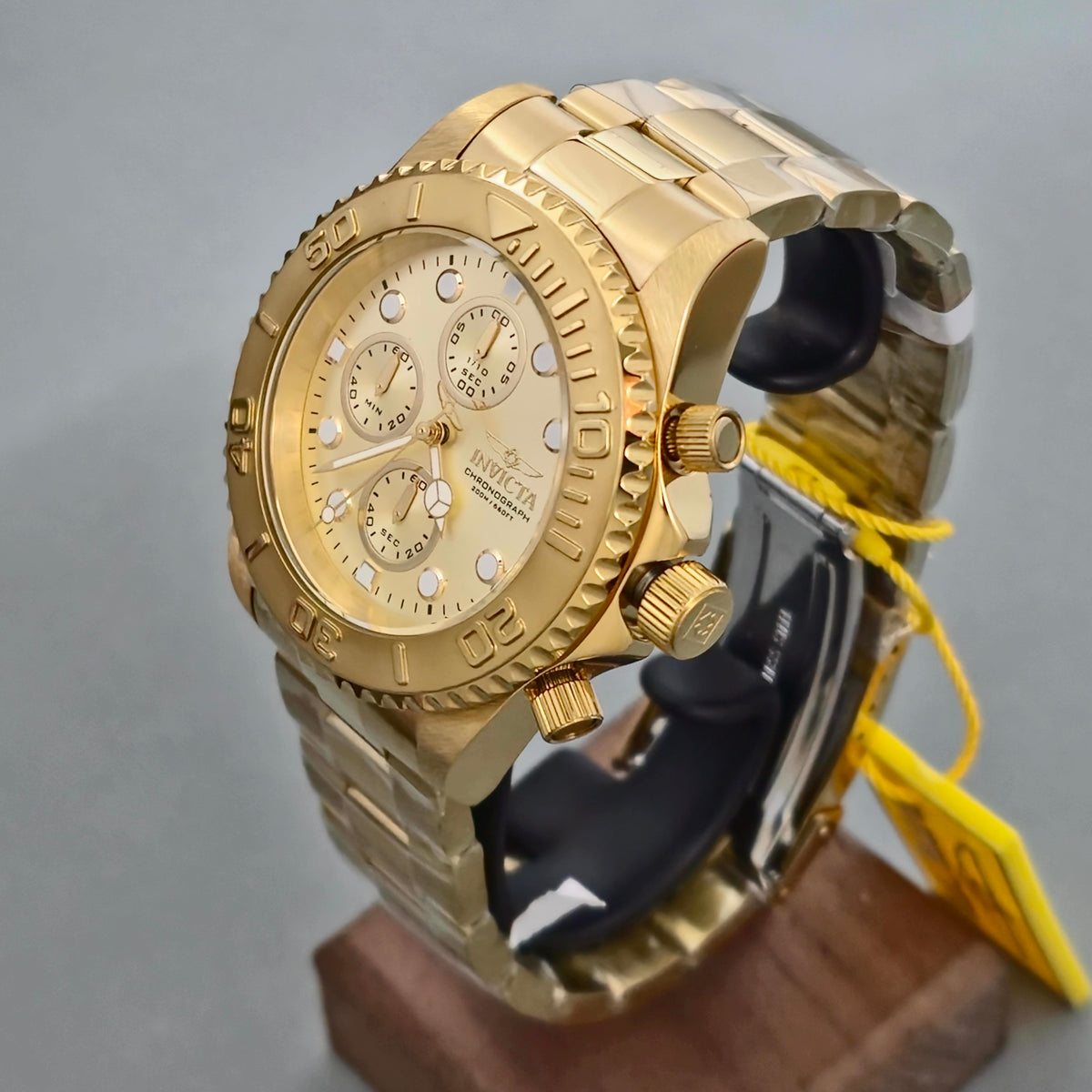 Reloj INVICTA Pro Diver Chronograph Gold 200metros 43.5mm (1774)
