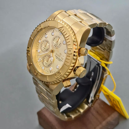 Reloj INVICTA Pro Diver Chronograph Gold 200metros 43.5mm (1774)