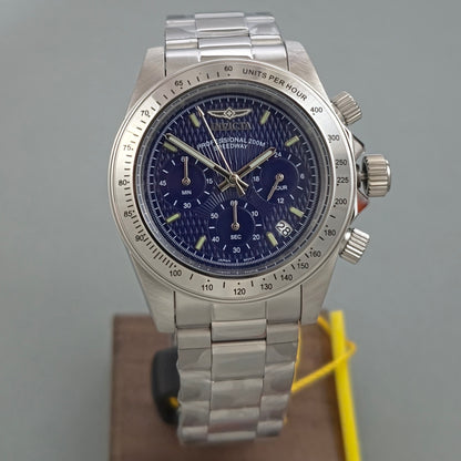Reloj INVICTA Professional Speedway Blue Silver 200metros (9329)