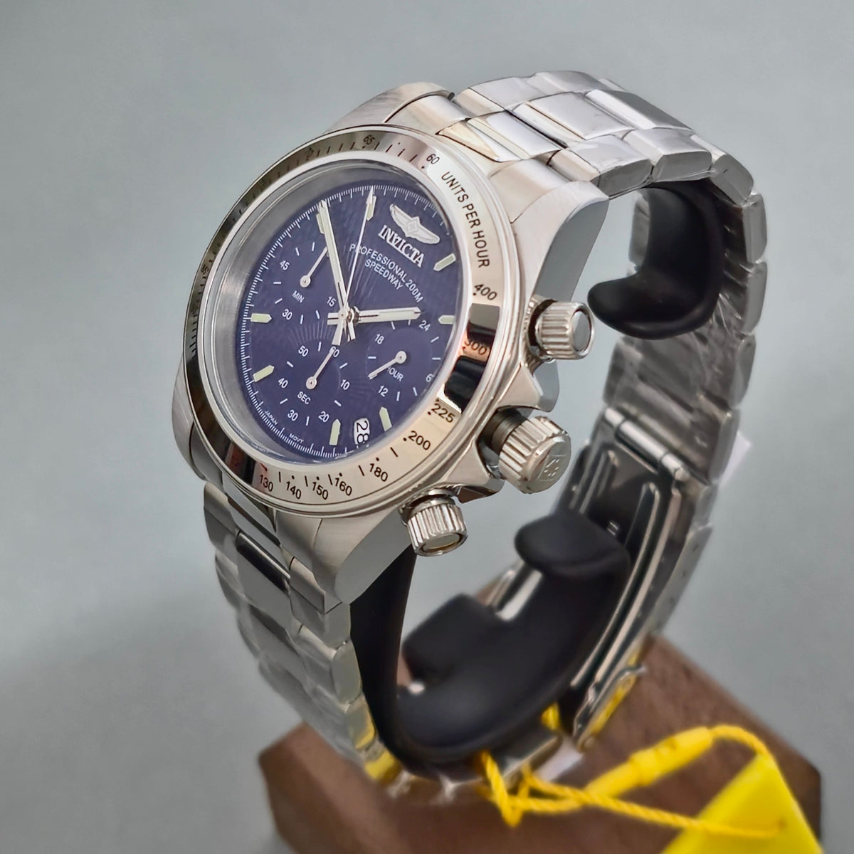 Reloj INVICTA Professional Speedway Blue Silver 200metros (9329)