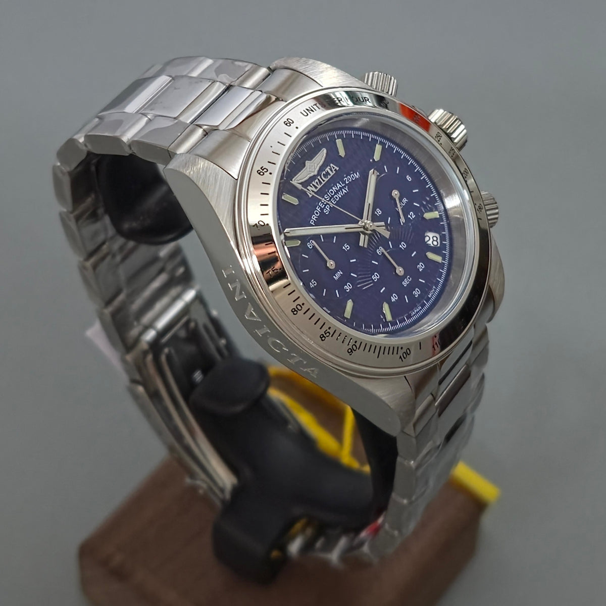 Reloj INVICTA Professional Speedway Blue Silver 200metros (9329)