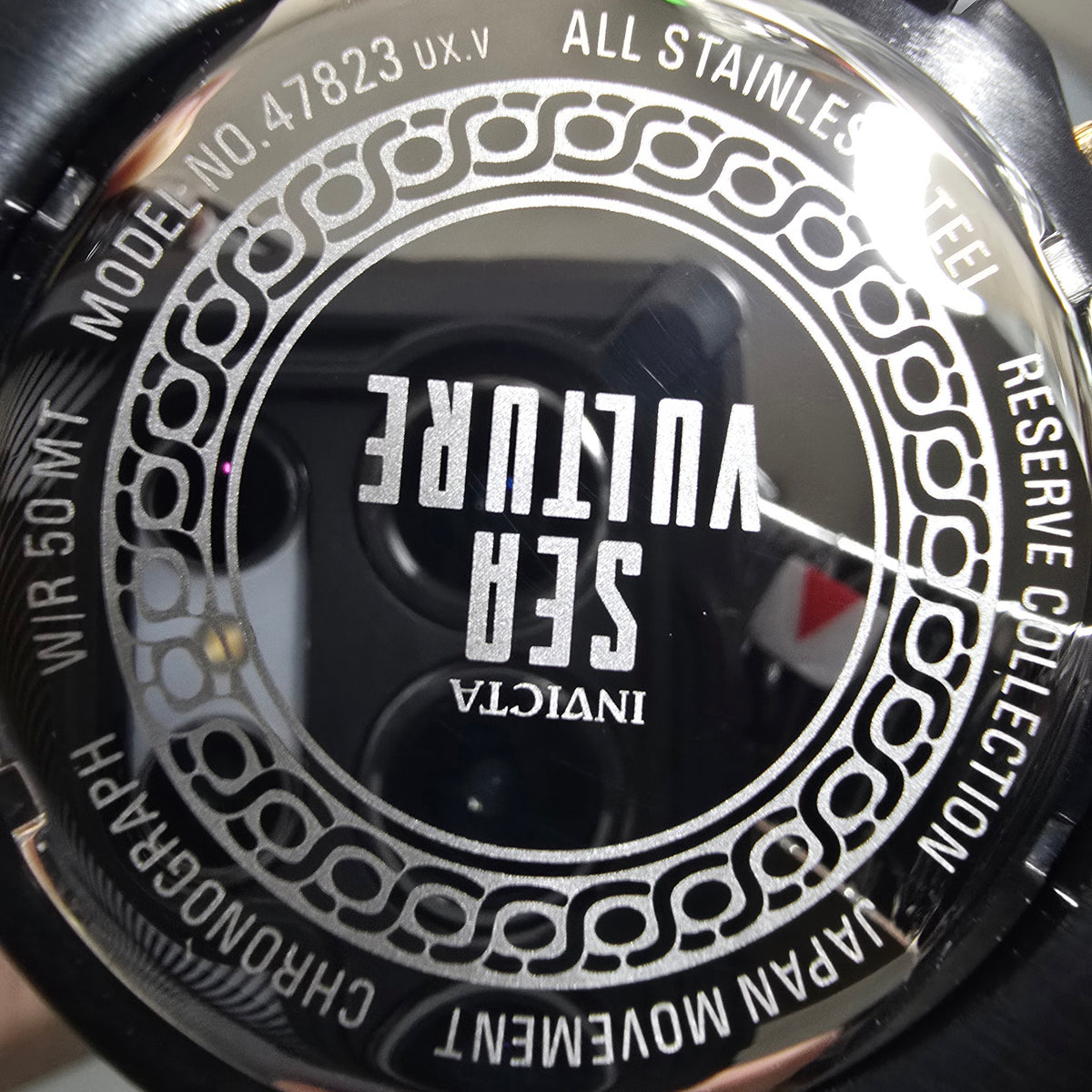 Reloj INVICTA Sea Vulture Black Gold 46mm (47823)
