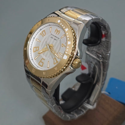 Reloj TechnoMarine Lusso Mare Silver Gold 44mm (TM-226005)