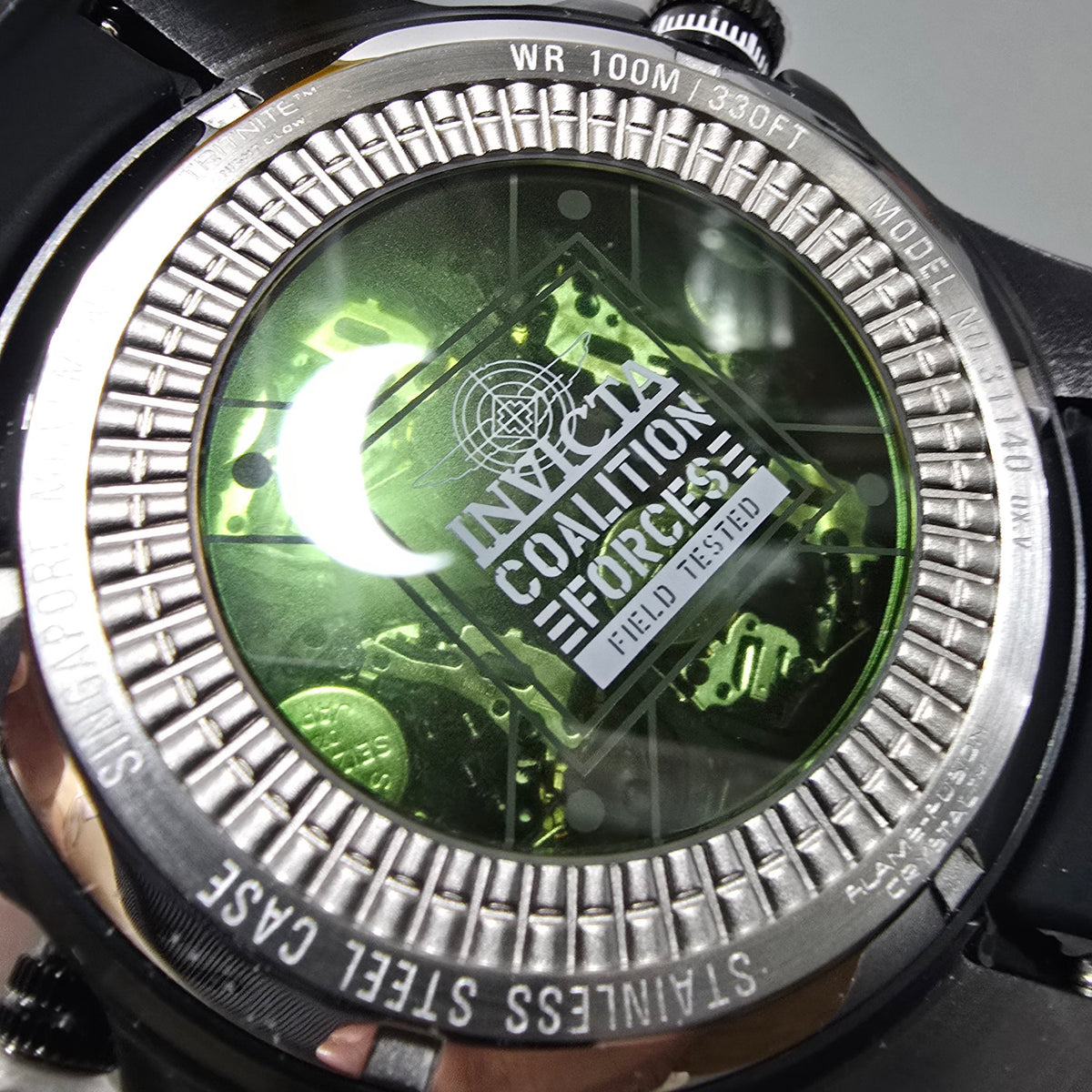 Reloj INVICTA Coalition Forces Sniper 4 Zonas Horarias 50mm (31140)