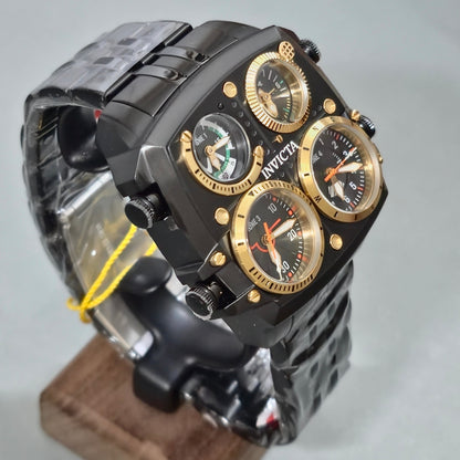 Reloj INVICTA Aviator Zulu 4Zone Black 50mm (49606)