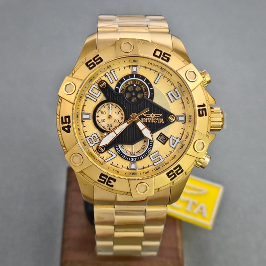 Reloj INVICTA S1 Rally SCUBA Gold 48mm (26098)