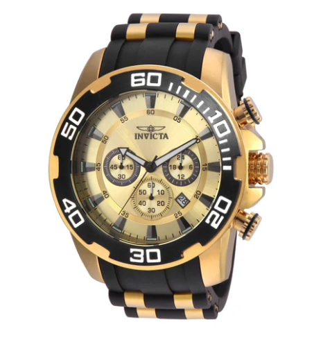 Reloj INVICTA Pro Diver SCUBA Gold Design 50mm (22346)
