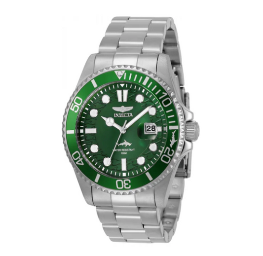 Reloj INVICTA Pro Diver Green 43mm 100metros (30020)