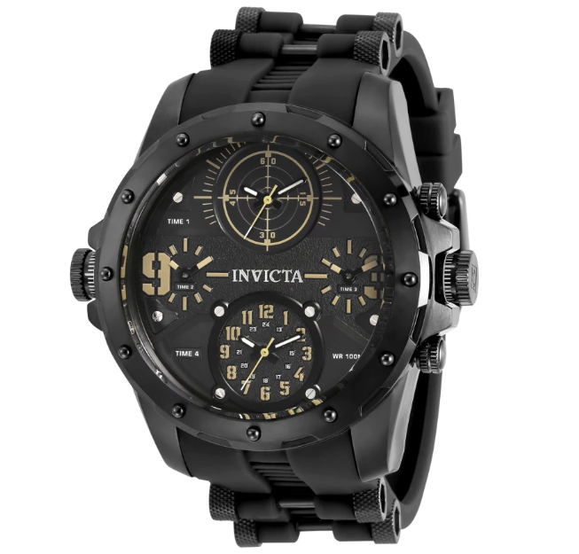 Reloj INVICTA Coalition Forces Sniper 4 Zonas Horarias 50mm (31140)