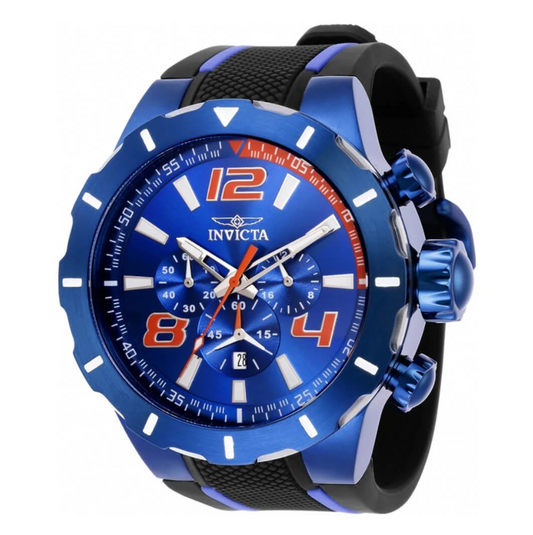 Reloj INVICTA S1 Rally OverDrive Blue 52mm (35738)