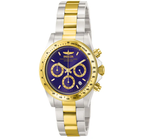 Reloj INVICTA Professional Speedway Blue Gold 200metros (3644)