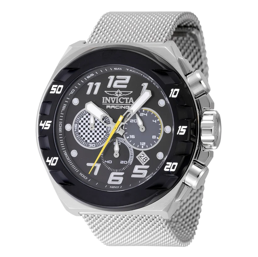 Reloj INVICTA Racing Checkered Velocity Black 48mm (47203)
