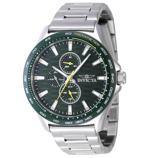 Reloj INVICTA Racing Slipcore Green 44mm (47549)