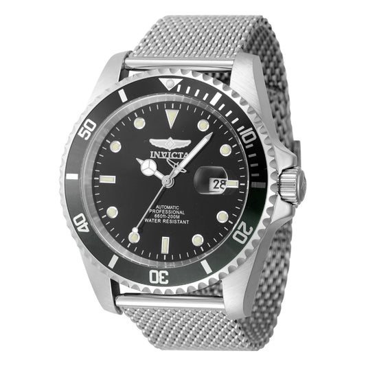 Reloj Automático INVICTA Pro Driver Submarino Black 200 Metros 47mm