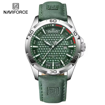 Reloj NAVIFORCE Cuero Verde