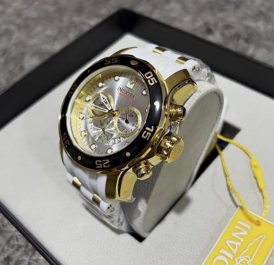 Reloj INVICTA Pro Driver SCUBA White Golden 48mm (20292)