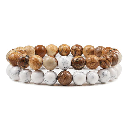 Pulsera Pack De Piedras Naturales