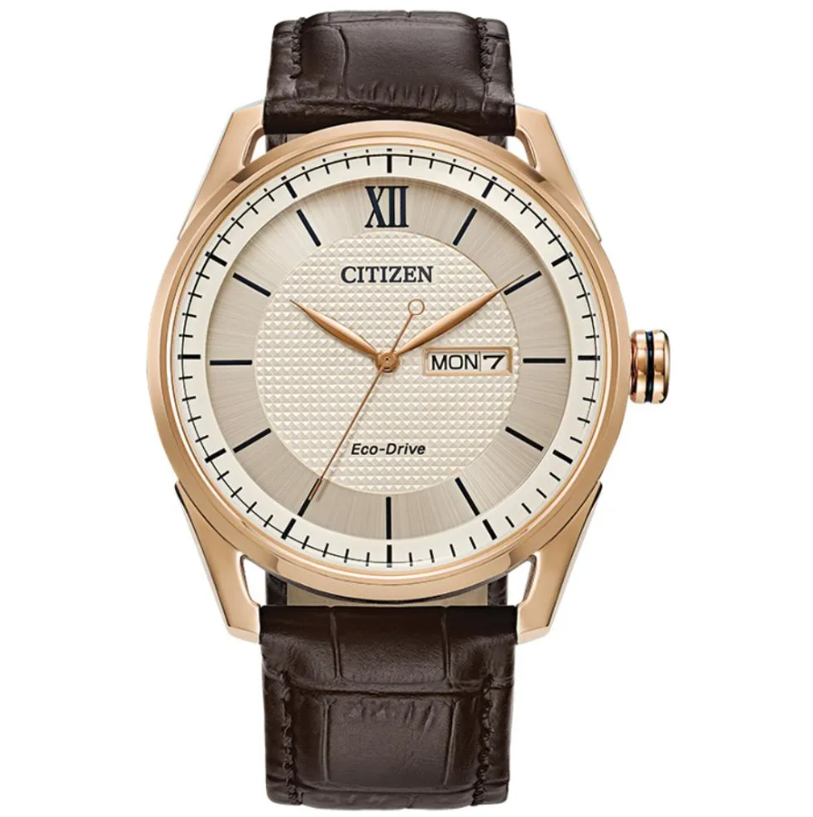 Reloj CITIZEN Eco-Drive Classic Brown (AW0082-01A)