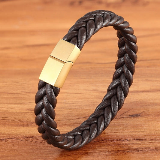 Pulsera De Cuero Strange 21cm