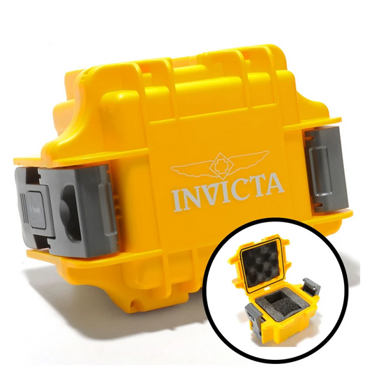 Caja INVICTA Anti Impacto Yellow Original