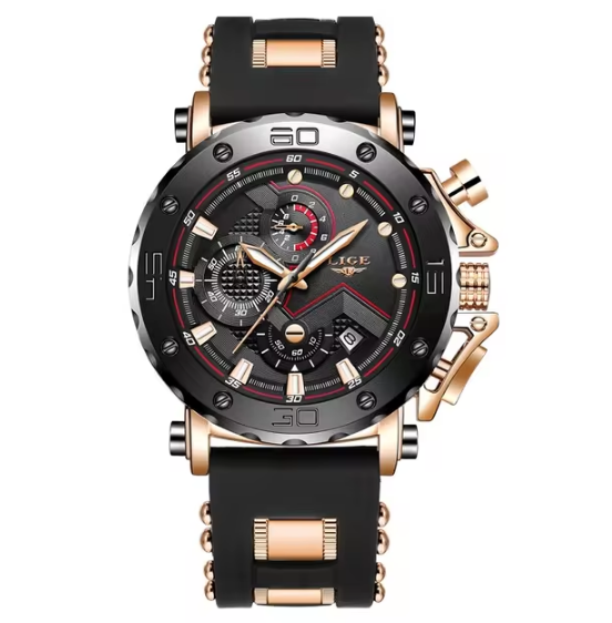 Reloj LIGE Deportivo Con Cronógrafo Quartz