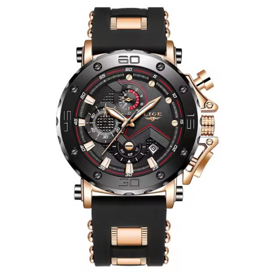 Reloj LIGE Deportivo Con Cronógrafo Quartz