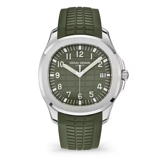 Reloj Automático Mecánico DIDUN Inspiración Aquanut Green