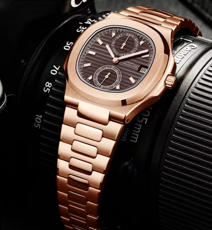 Reloj DIDUN Inspiración Nautilus Travel Brown