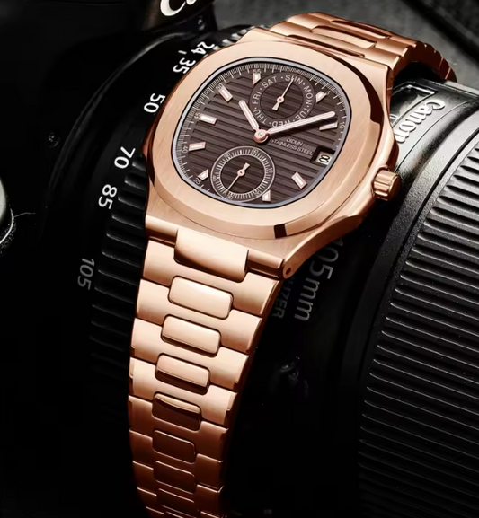 Reloj DIDUN Inspiración Nautilus Travel Brown