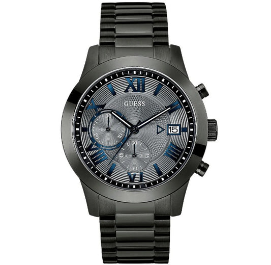 Reloj GUESS Atlas U0668G2 GunMetal Original