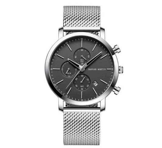 Reloj HANNAH MARTIN Top Silver