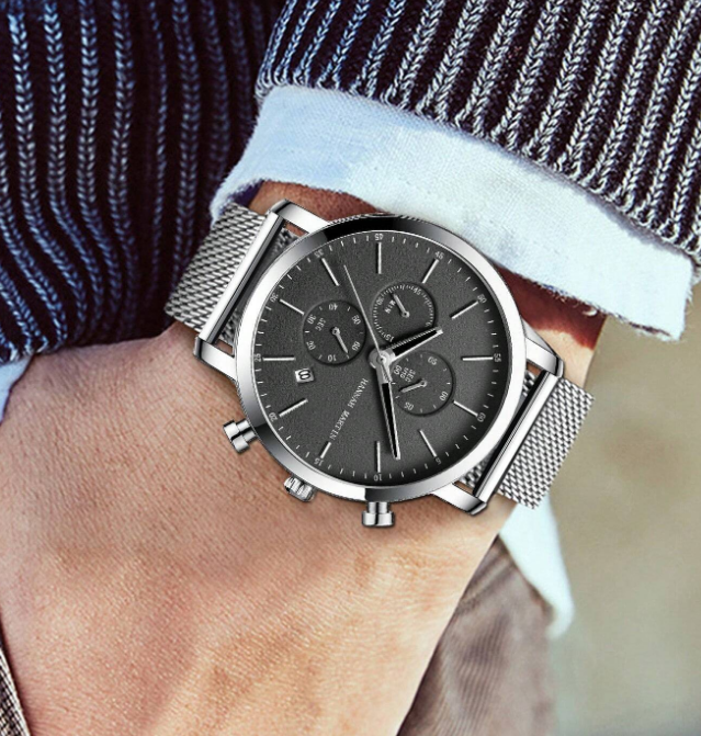 Reloj HANNAH MARTIN Top Silver