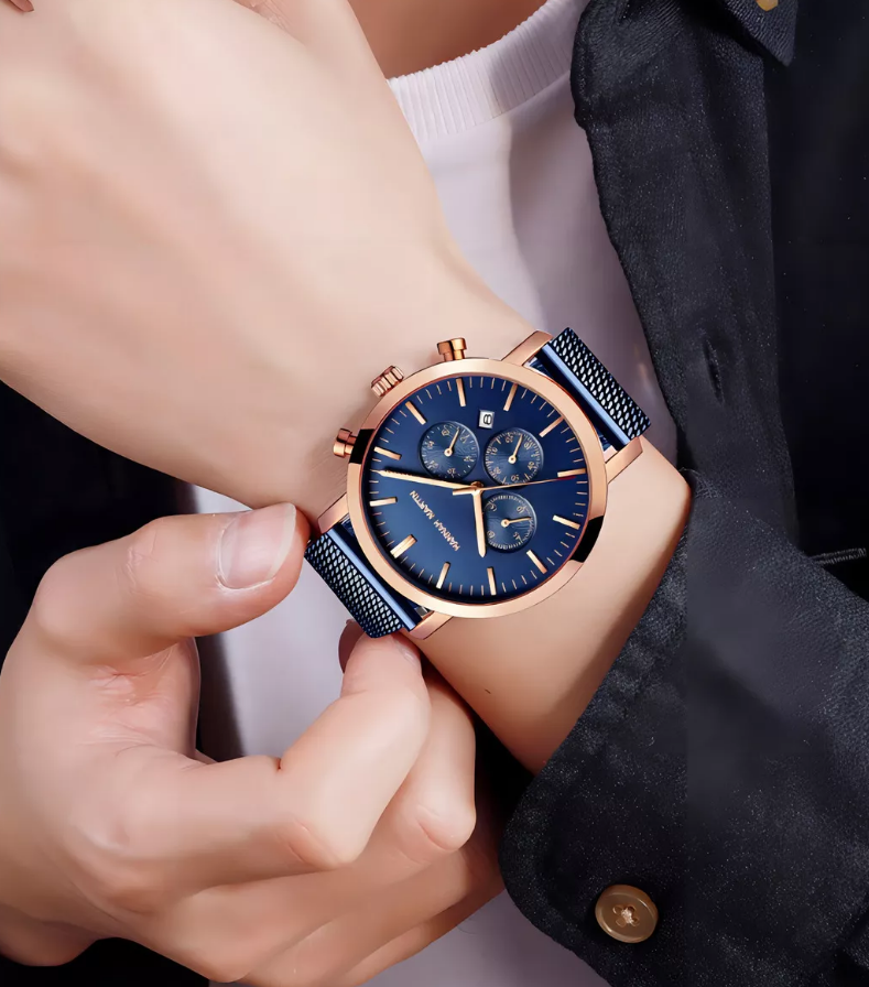 Reloj HANNAH MARTIN Blue Elegance