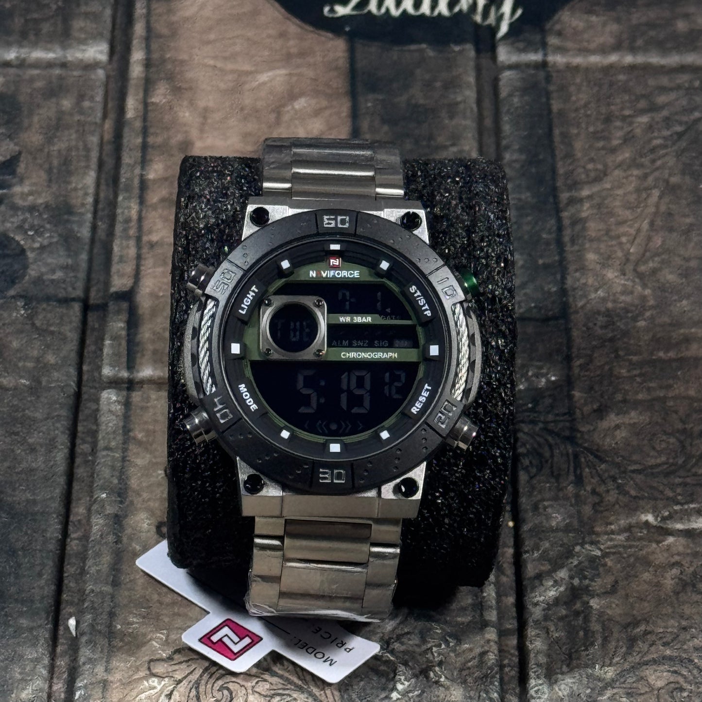 Reloj NAVIFORCE Alpha Steel Green
