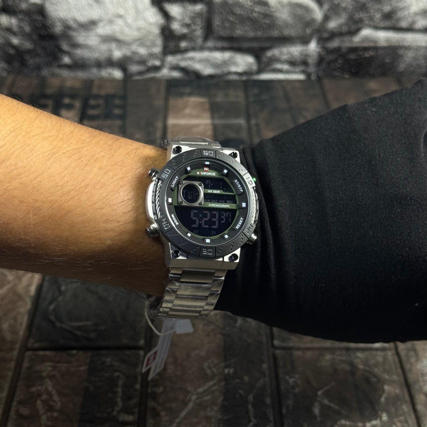 Reloj NAVIFORCE Alpha Steel Green