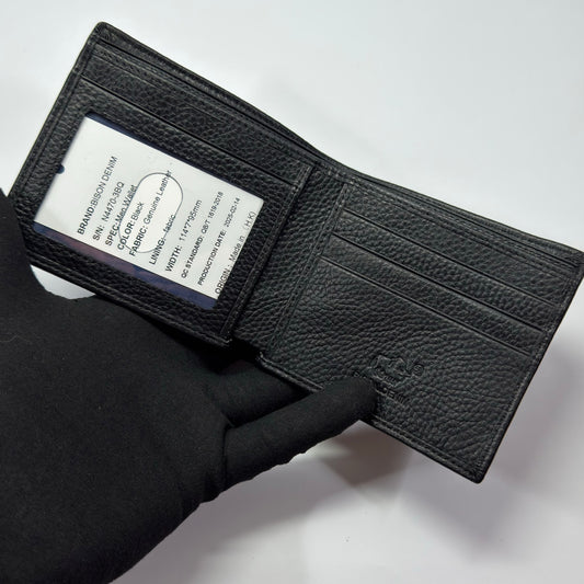Billetera BISON DENIM Cuero Genuino