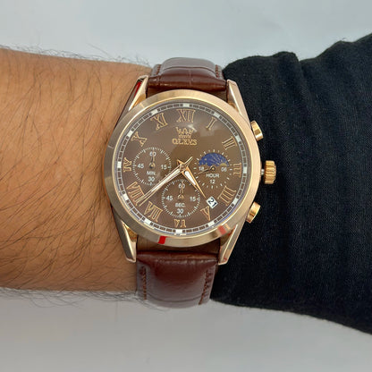 Reloj OLEVS Cuero Diseño Elegante