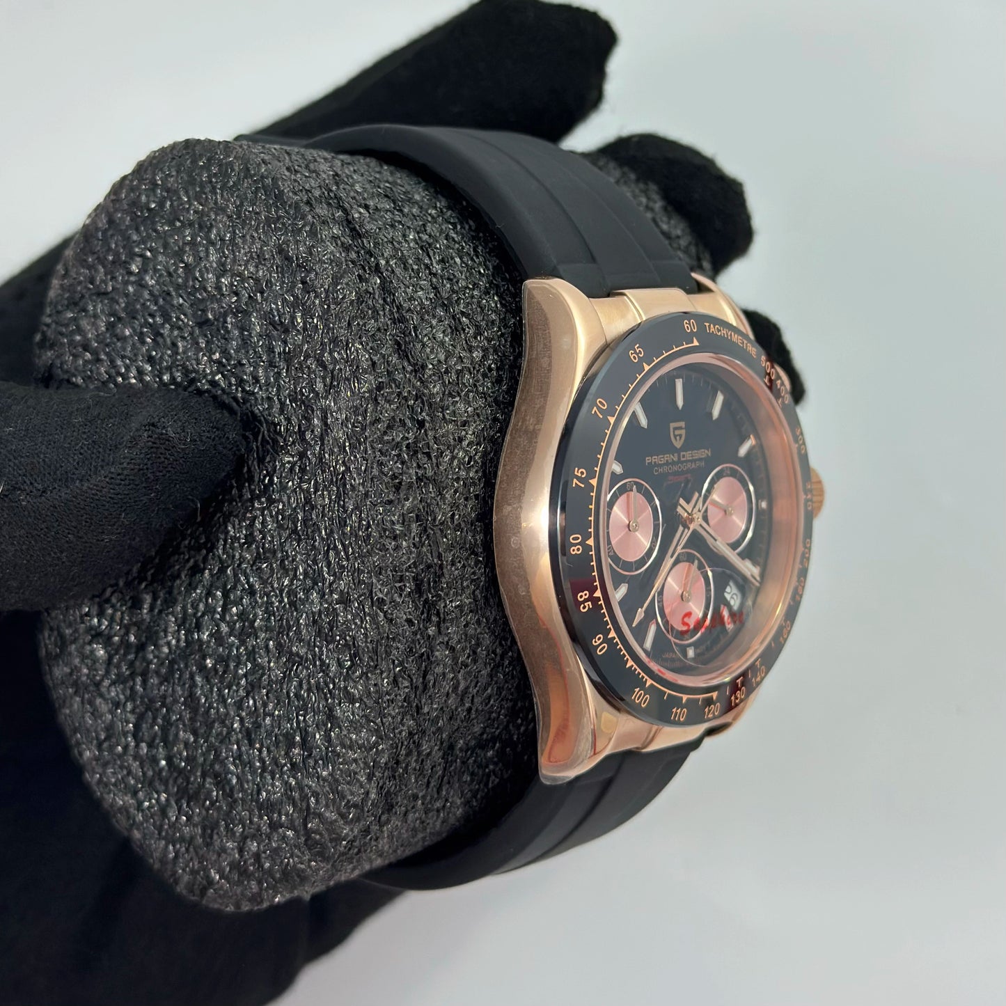 Reloj PAGANI DESIGN Daytona Black Rose (PD1664) Original