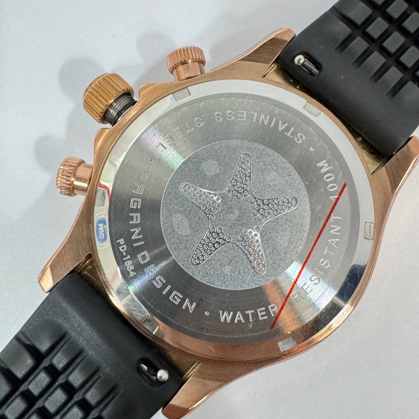 Reloj PAGANI DESIGN Daytona Black Rose (PD1664) Original