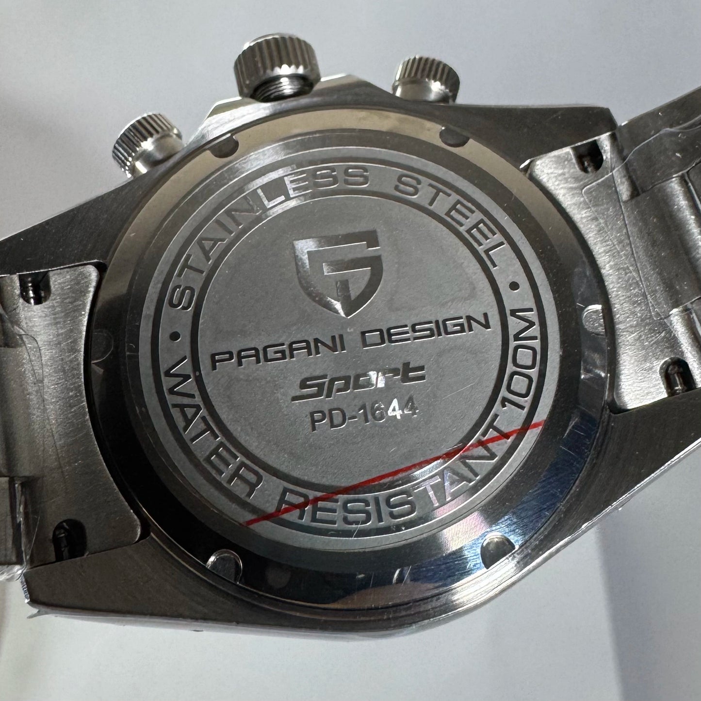 Reloj PAGANI DESIGN Daytona Panda Black Acero (PD1644)