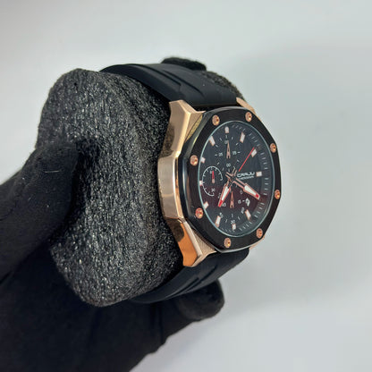 Reloj CRRJU Black Cronógrafo Original