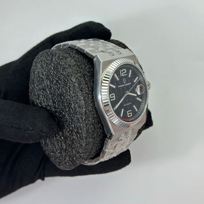 Reloj Automático PAGANI DESIGN Inspiración Land-Dweller Plata Black (PDYS027)