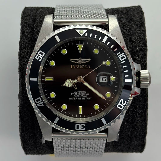 Reloj Automático INVICTA Pro Driver Submarino Black 200 Metros 47mm