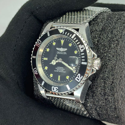 Reloj Automático INVICTA Pro Driver Apex Submarino Black 200 Metros 40mm