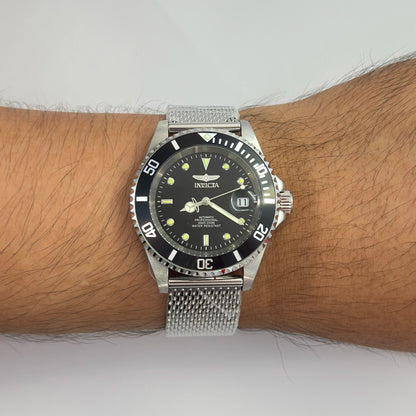 Reloj Automático INVICTA Pro Driver Apex Submarino Black 200 Metros 40mm