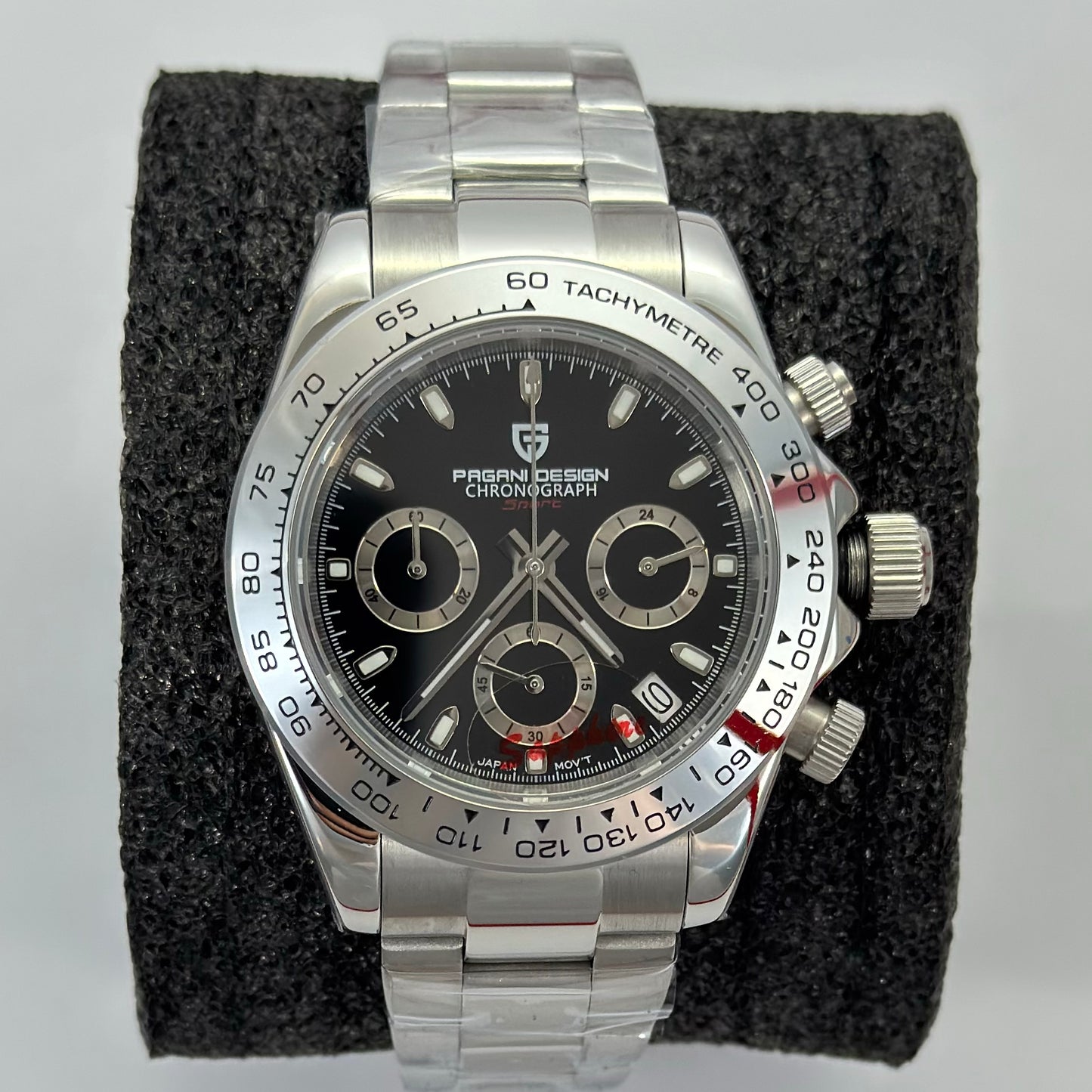 Reloj PAGANI DESIGN Daytona Panda Silver (PD1727)