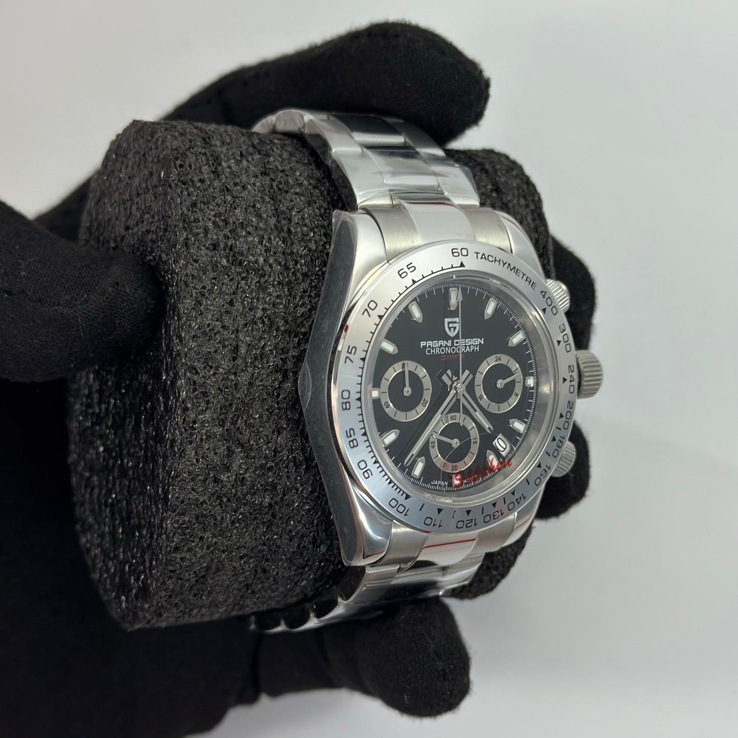 Reloj PAGANI DESIGN Daytona Panda Silver (PD1727)