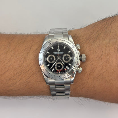 Reloj PAGANI DESIGN Daytona Panda Silver (PD1727)