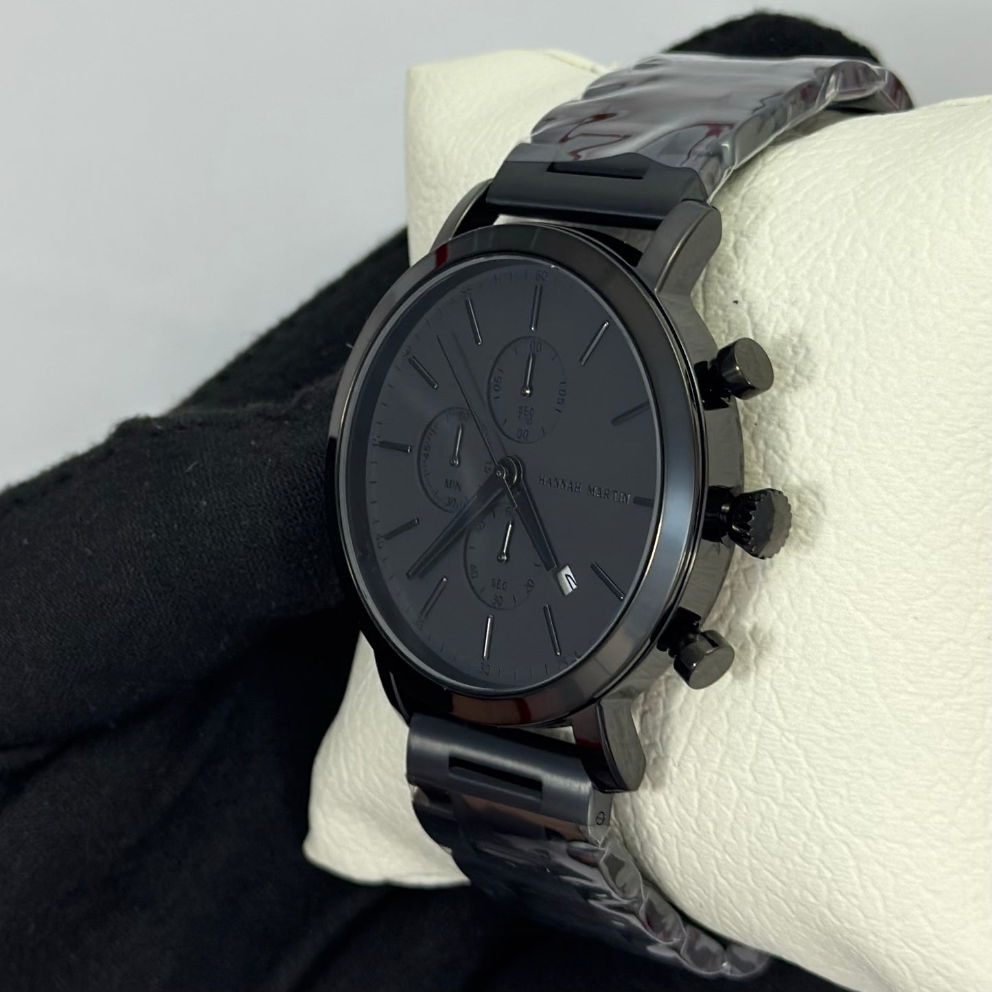 Reloj HANNAH MARTIN Acero Inox Dark Original