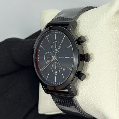 Reloj HANNAH MARTIN Minimalist Noir